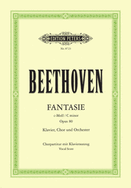 Choral Fantasy Sheet Music by Ludwig van Beethoven