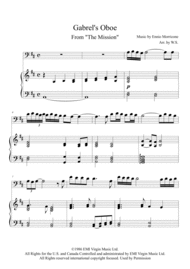 Gabriel's oboe for Cello Piano Sheet Music by - ghostswelcome.com