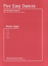 Five Easy Dances Sheet Music by Denes Agay