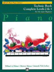 Alfred's Basic Piano Library Technic Complete Sheet Music by Willard A. Palmer