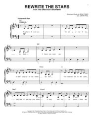Rewrite The Stars (from The Greatest Showman) Sheet Music by Pasek & Paul