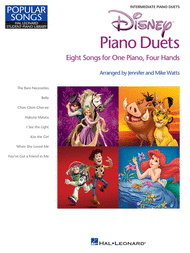 Disney Piano Duets Sheet Music by Jennifer Watts