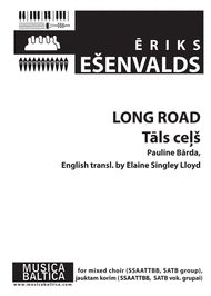 Long Road Sheet Music by Eriks Esenvalds