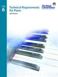 Technical Requirements for Piano Level 6 Sheet Music by The Royal Conservatory Music Development Program