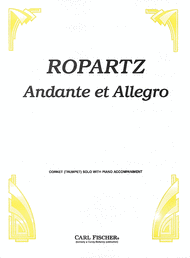 Andante et Allegro Sheet Music by Joseph Guy-ropartz