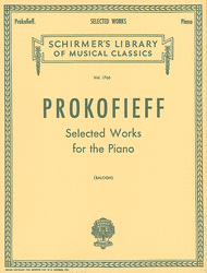 Selected Works for the Piano Sheet Music by Sergei Prokofiev