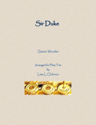 Sir Duke for Flute Trio Sheet Music by Stevie Wonder