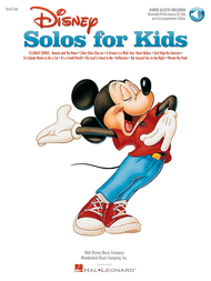 Disney Solos for Kids Sheet Music by Various