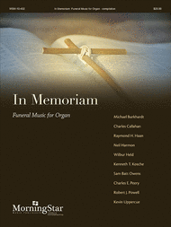 In Memoriam: Funeral Music for Organ Sheet Music by Charles E. Peery