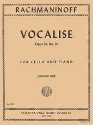 Vocalise - Opus 34