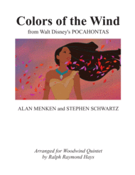 Colors Of The Wind Sheet Music by Judy Kuhn and Vanessa Williams