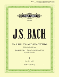 Suites (Sonatas) - Arranged For Double Bass Sheet Music by Johann Sebastian Bach