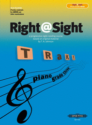 Right@Sight - Piano Grade 3 Sheet Music by Thomas Arnold Johnson