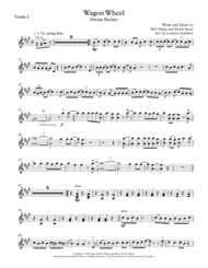 Wagon Wheel - String Quartet Sheet Music by Darius Rucker