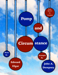 Pomp and Circumstance (Brass Quartet for Trombone) Sheet Music by Edward Elgar