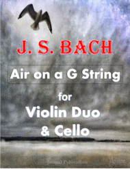 Bach: Air on a G String for 2 Violins & Cello Sheet Music by Johann Sebastian Bach