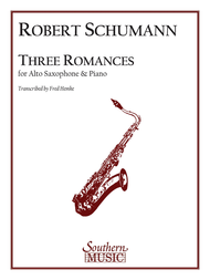 Three (3) Romances Sheet Music by Robert Schumann