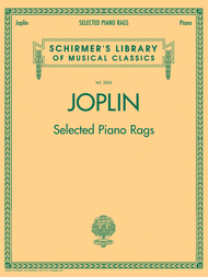 Selected Piano Rags Sheet Music by Scott Joplin