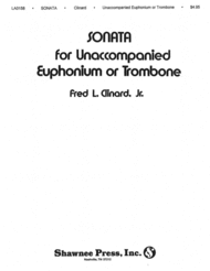 Sonata For Unaccompanied Euphonium Or Trombone Sheet Music by Fred L. Clinard