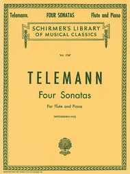 Four Sonatas Sheet Music by Georg Philipp Telemann