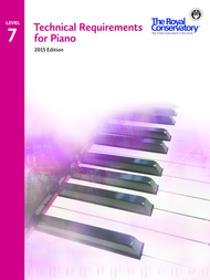 Technical Requirements for Piano Level 7 Sheet Music by The Royal Conservatory Music Development Program