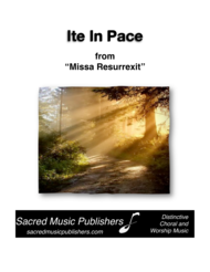 Ite In Pace (from "Missa Resurrexit") Sheet Music by Richard Cook