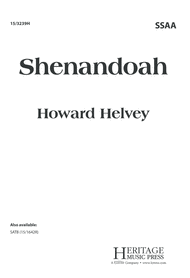 Shenandoah Sheet Music by Howard Helvey