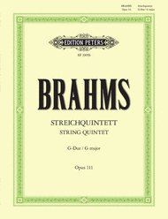 String Quintet No.2 Sheet Music by Johannes Brahms