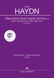 Missa brevis Sti. Joannis de Deo (Kleine Orgelsolomesse) Sheet Music by Franz Joseph Haydn