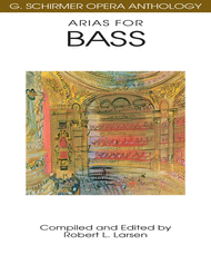 Arias for Bass Sheet Music by Various