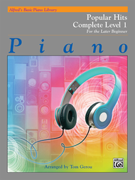 Alfred's Basic Piano Course Popular Hits Complete Book 1