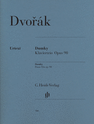 Dumky Piano Trio Op. 90 Sheet Music by Antonin Dvorak