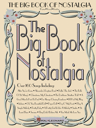 The Big Book Of Nostalgia Sheet Music by Various