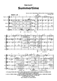 Summertime - Gershwin - Ballad - Brass Quintet Sheet Music by George Gershwin