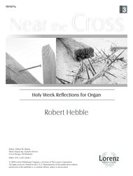 Near the Cross Sheet Music by Robert Hebble