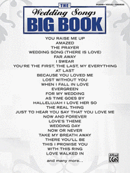 The Wedding Songs Big Book Sheet Music by Various