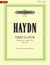 Piano Trio in G Hob. XV:25 ("Gypsy Trio") Sheet Music by Franz Joseph Haydn