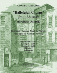 Handel - Hallelujah Chorus from Messiah (for Brass Quintet) Sheet Music by George ?Frederick Handel?