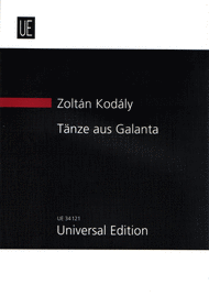 Dances of Galanta Sheet Music by Zoltan Kodaly