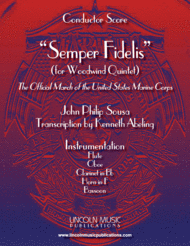 March - Semper Fidelis (for Woodwind Quintet) Sheet Music by John Philip Sousa?