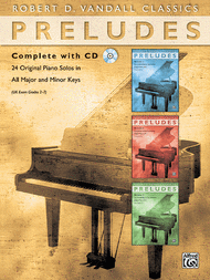 Preludes Complete with CD Sheet Music by Robert D. Vandall
