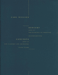Clarinet Concerto Op. 57 Sheet Music by Carl August Nielsen
