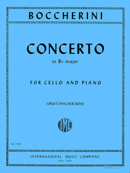 Concerto in B flat major Sheet Music by Luigi Boccherini
