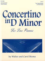 Concertino in D Minor Sheet Music by Carol Noona