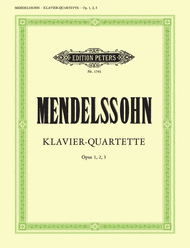 Piano Quartets Complete Sheet Music by Felix Bartholdy Mendelssohn