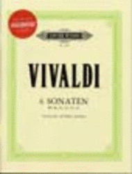 Sonatas (6) Sheet Music by Antonio Vivaldi