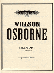 Rhapsody For Clarinet Sheet Music by Willson Osborne