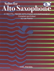 Solos For Alto Saxophone Sheet Music by Christopf Von Gluck