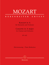 Concerto for Clarinet and Orchestra A major