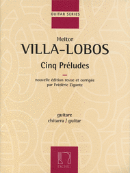 Cinq Preludes Sheet Music by Frederic Zigante